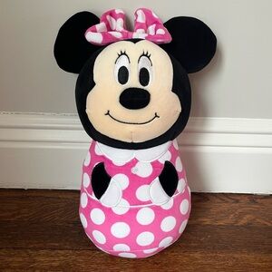 Minnie Mouse Pink Polka Dot Plush Toy